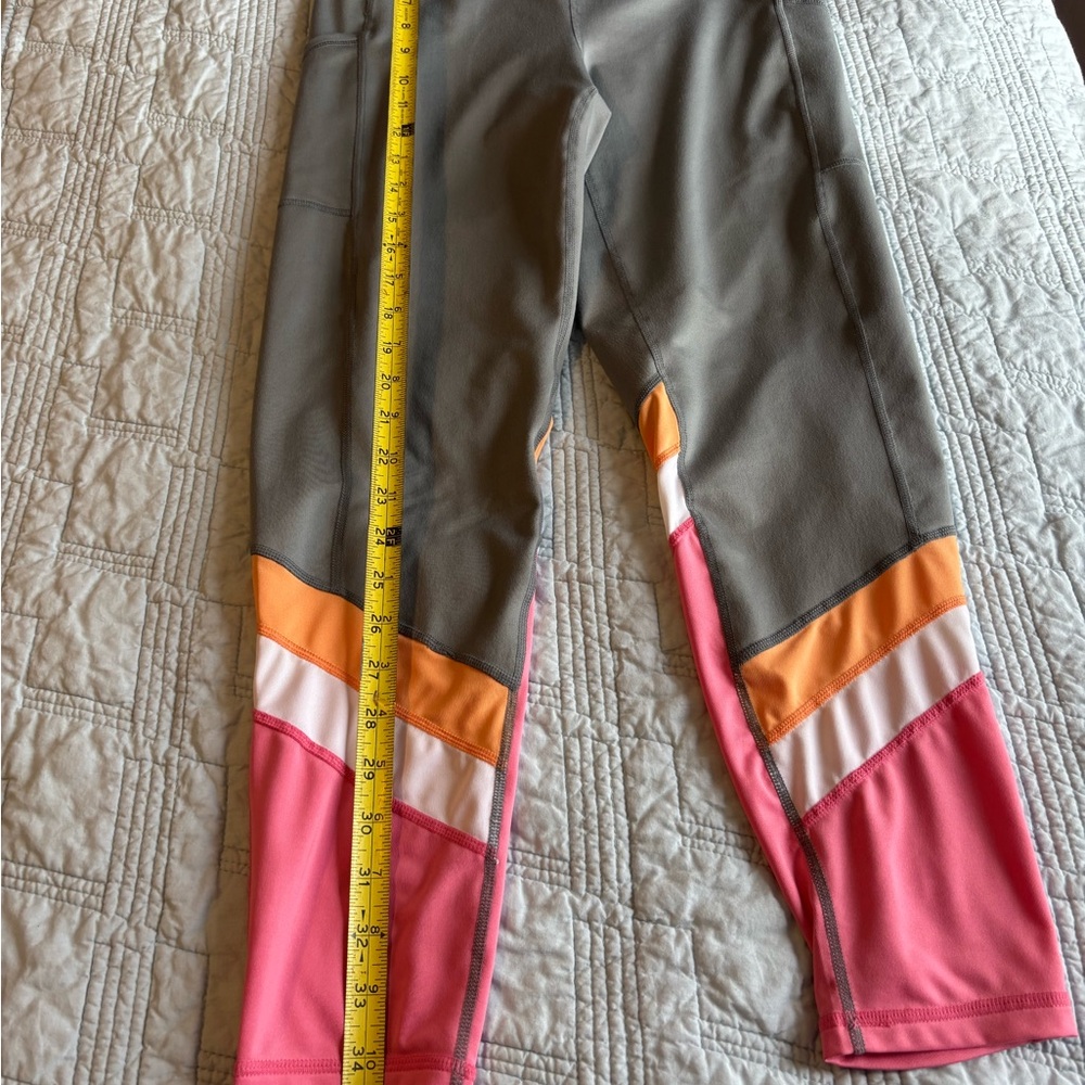 Ideology Women's Capris in Pink, Orange, and Gray